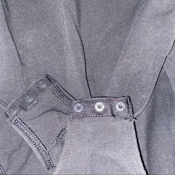 2/$15 SALE Halter Backless Button-up Bodysuit - Picture 3 of 5